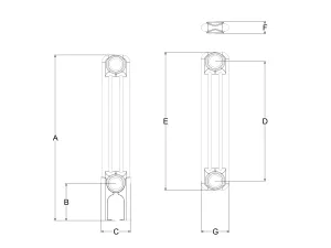 Technical drawing: Florence 3 Column 500mm steel column radiator