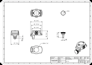 Technical drawing: ATK2 radiator assembly tool kit